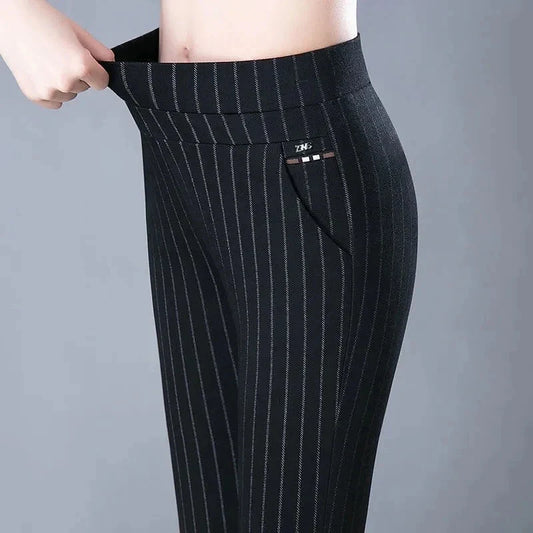 Jorelle – Elegant High-waisted Ankle Pants