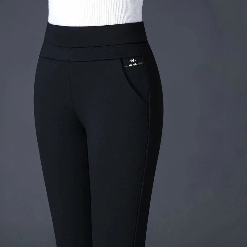 Jorelle – Elegant High-waisted Ankle Pants