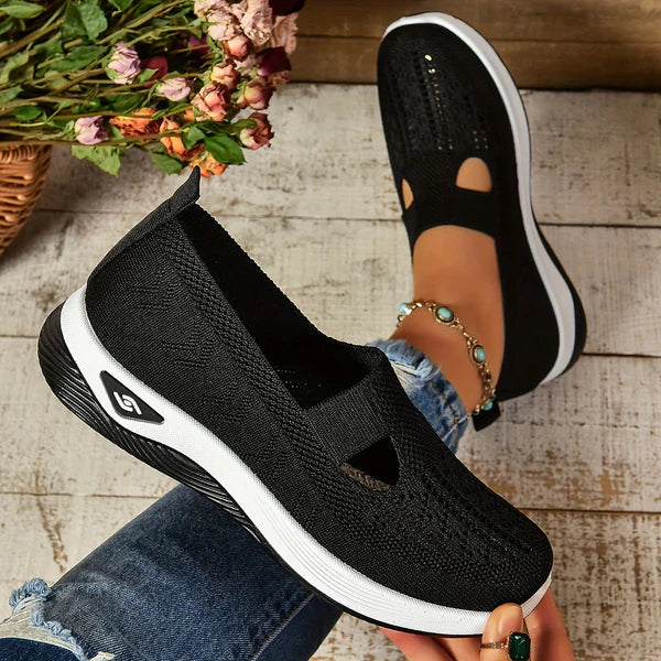 Enoia – Breathable Women's Knitted Sneakers