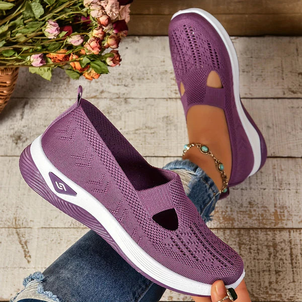 Enoia – Breathable Women's Knitted Sneakers