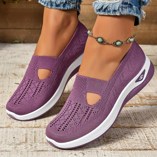 Enoia – Breathable Women's Knitted Sneakers
