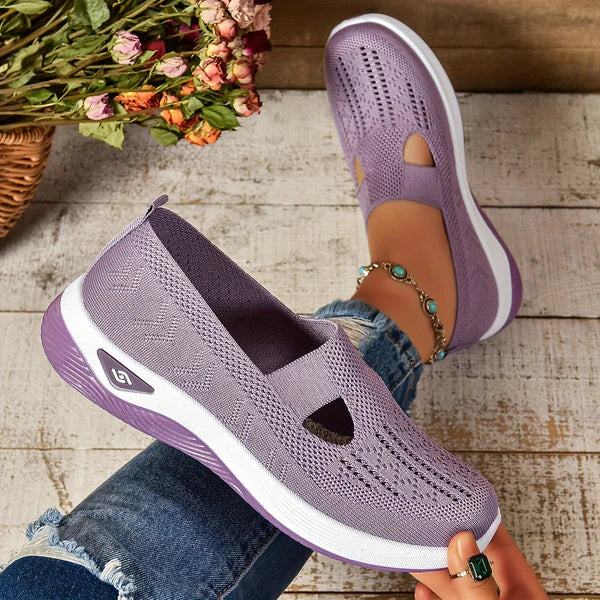 Enoia – Breathable Women's Knitted Sneakers