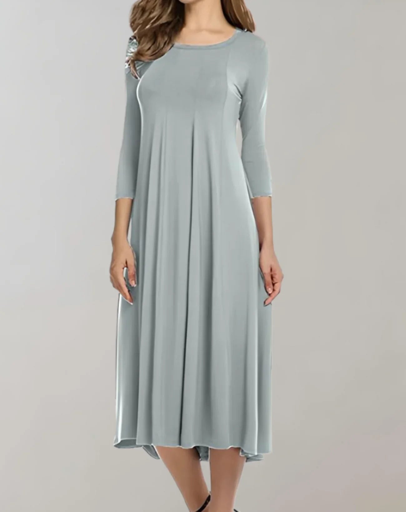 Inez – Elegant Lightweight Midi Dress
