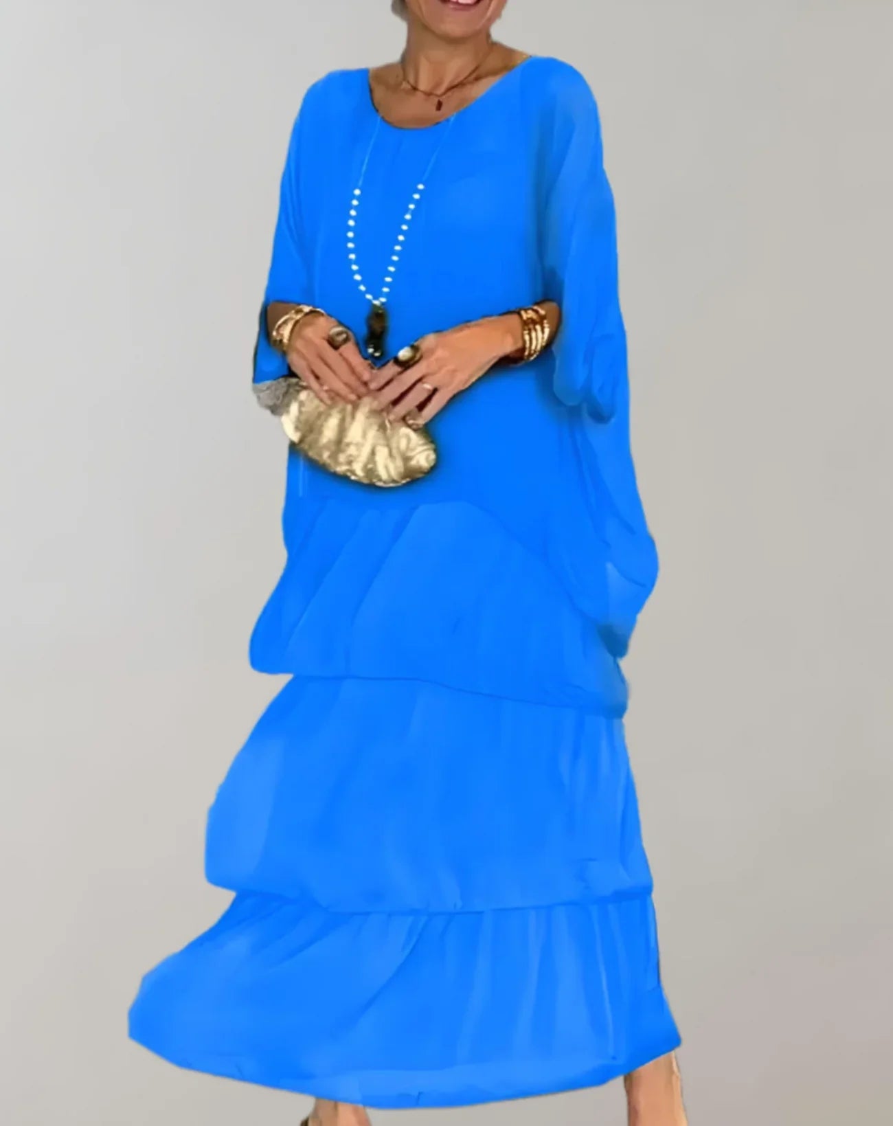 Snow – Elegant Maxikleid