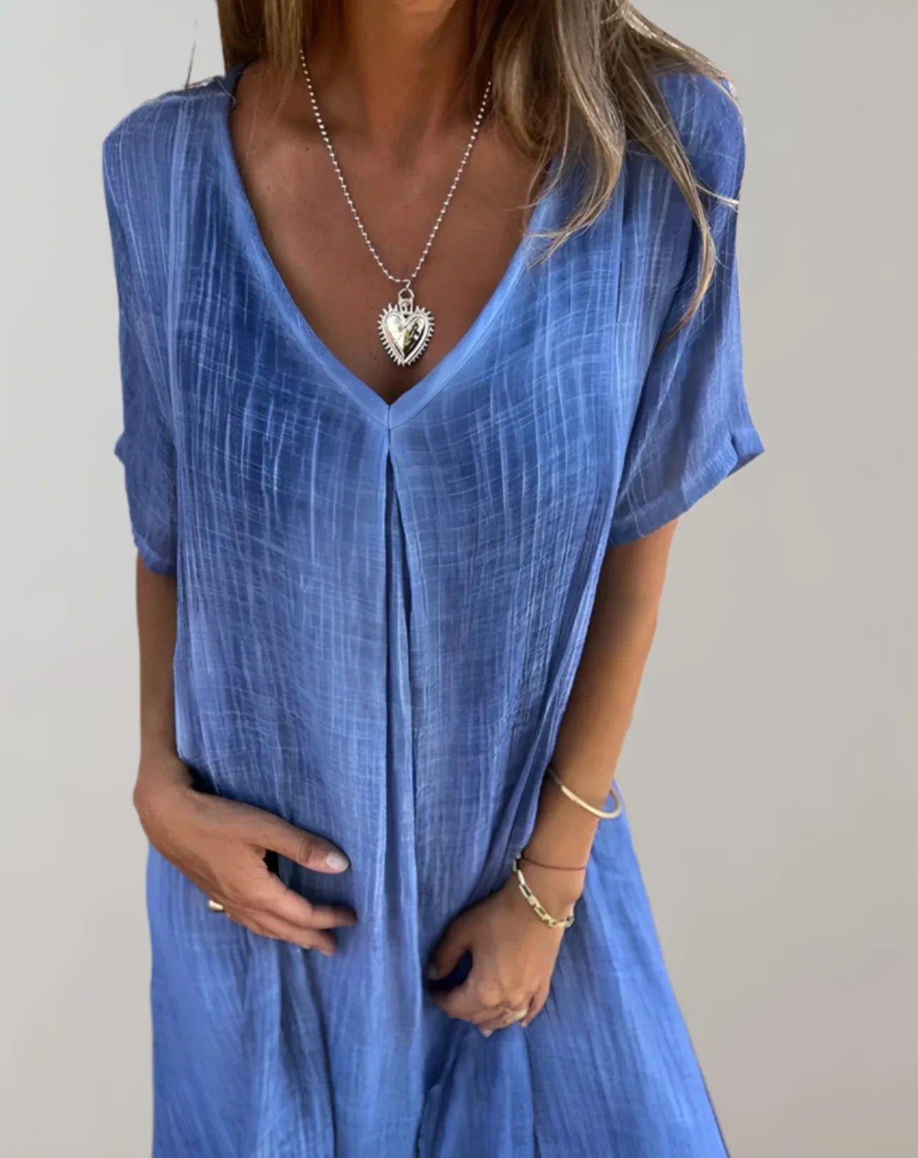 Darian – Lightweight Cotton Linen Dress
