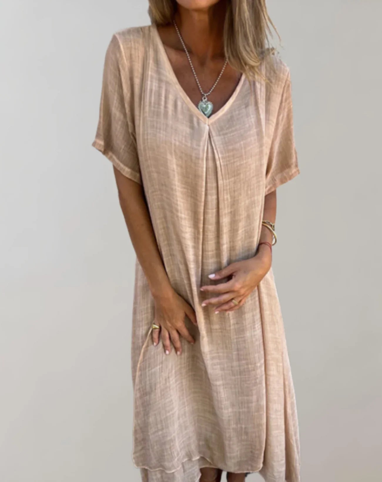Darian – Lightweight Cotton Linen Dress