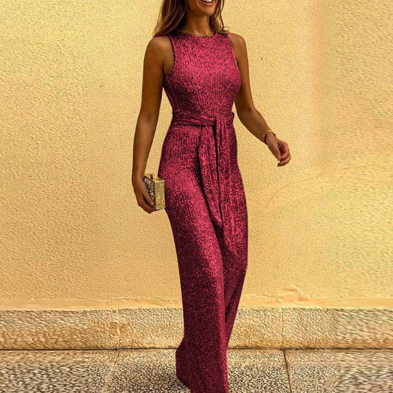 Briessa – Elegant Sequin Jumpsuit
