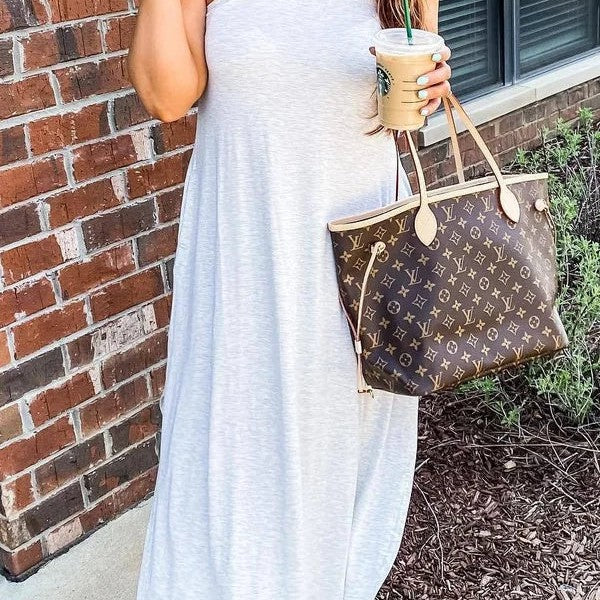 Shyna – Elegant High Neck Maxi Dress