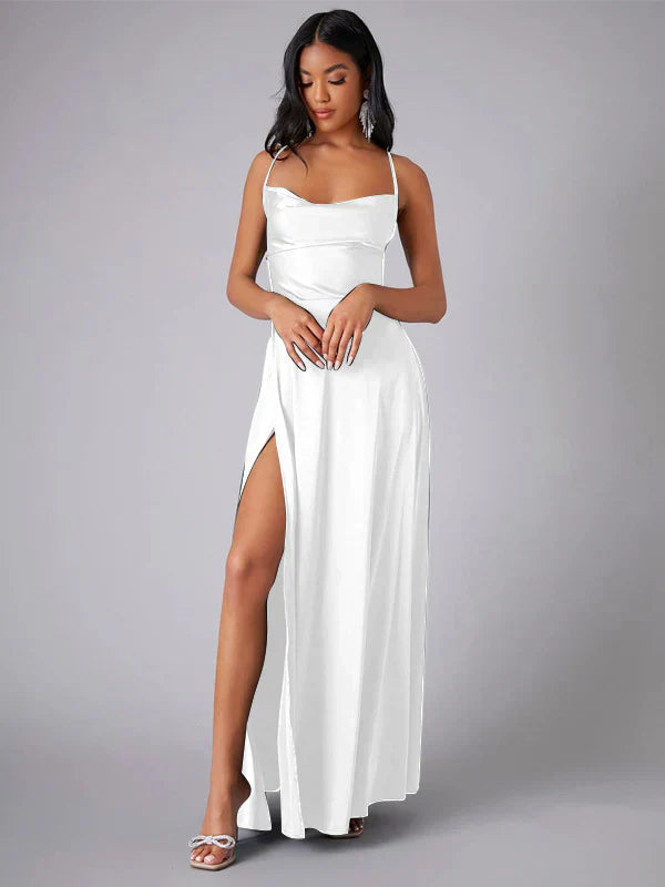Alvaree – Elegant Satin Maxi Dress