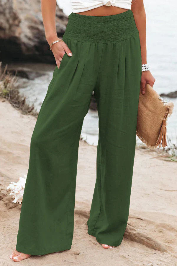 Aisling – High-quality Cotton Linen Trousers
