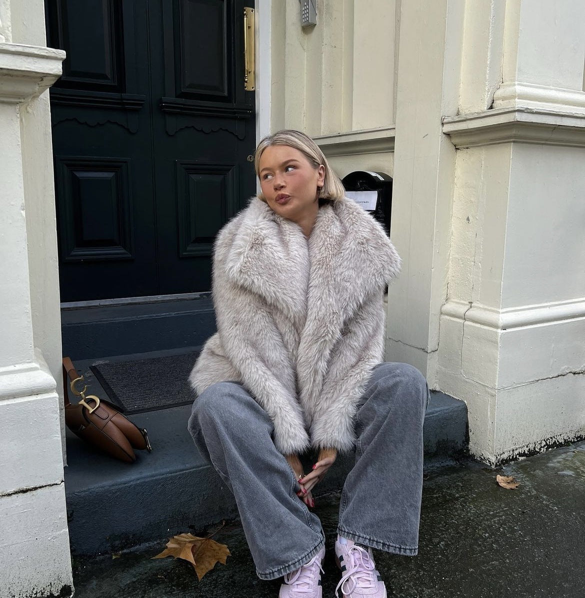 Isabelle - Real fur coat
