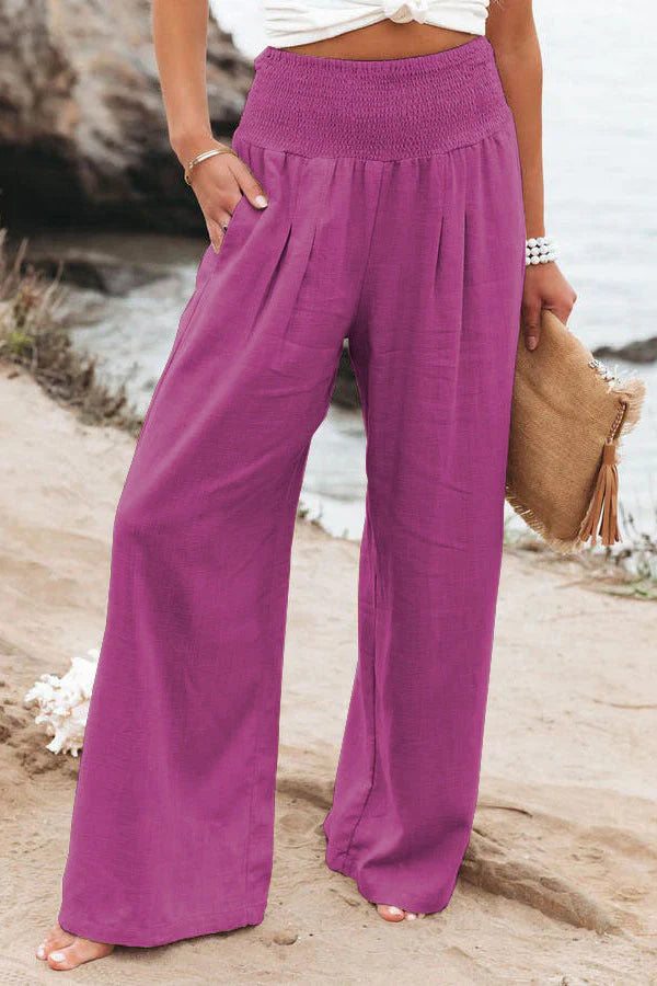 Aisling – High-quality Cotton Linen Trousers