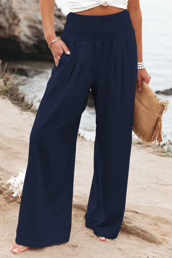 Aisling – High-quality Cotton Linen Trousers