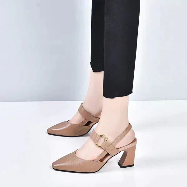Candice – Elegant Block Heel Sandals
