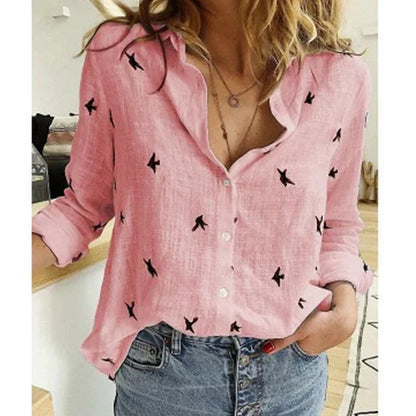 Allegra – Elegant Linen Blouse