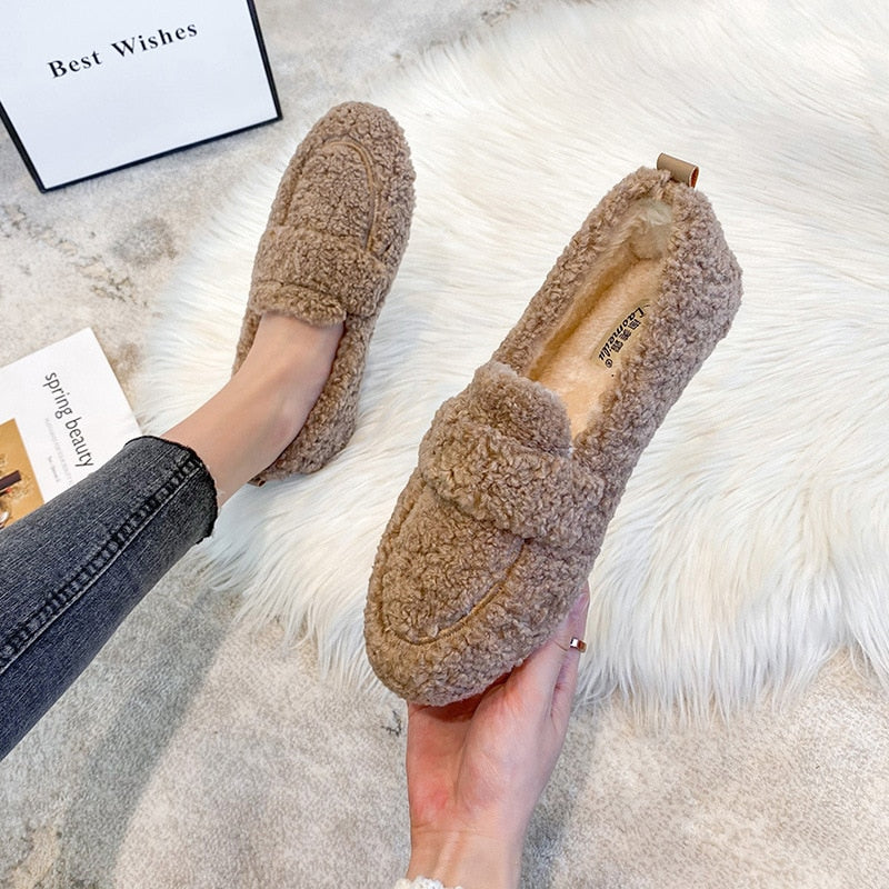 Keila - Plush Slipper Shoes