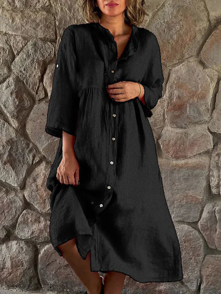 Umbrith – Lightweight Button-down Dress
