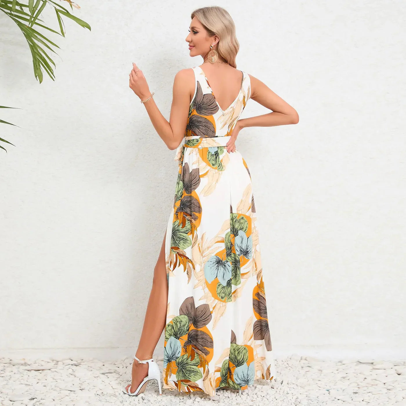 Brianne – Elegant Floral Maxi Dress