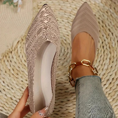 Rhia – Lightweight Knitted Slippers