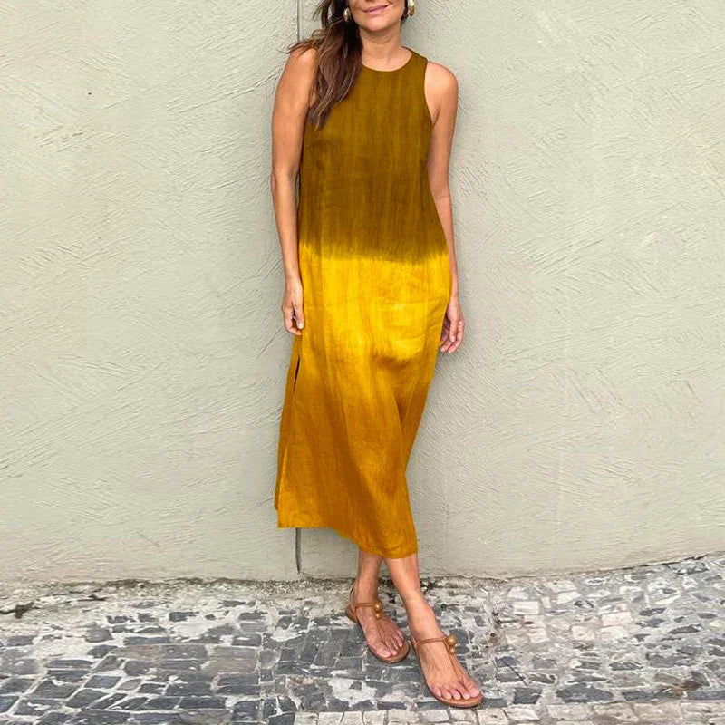 Lyraia – Stylish Vibrant Ombré Dress