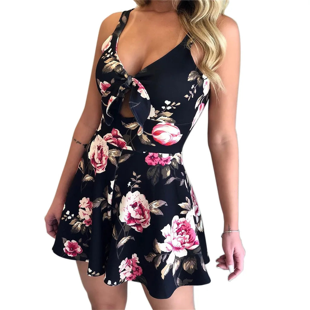 Stella – Vibrant Sleeveless Romper