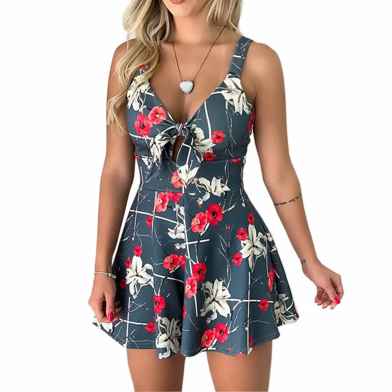 Stella – Vibrant Sleeveless Romper