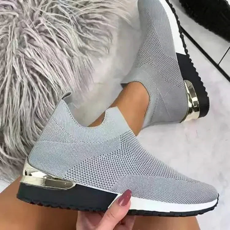 Orlisse – Breathable Knit Slip-on Sneakers