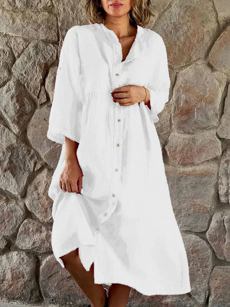 Umbrith – Lightweight Button-down Dress