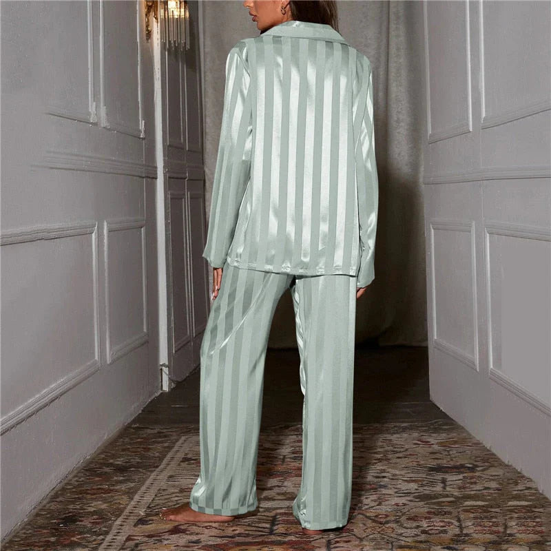 Rivanya – High-quality Satin Pajama Set