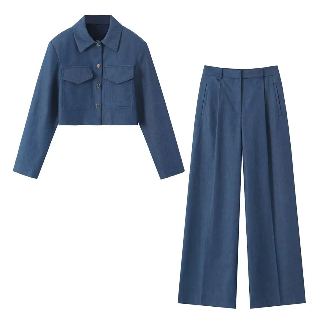 Thessaria – Stylish Jeans Set