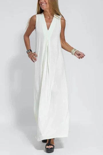 Lavinia – Stylish set of maxi dress and cardigan