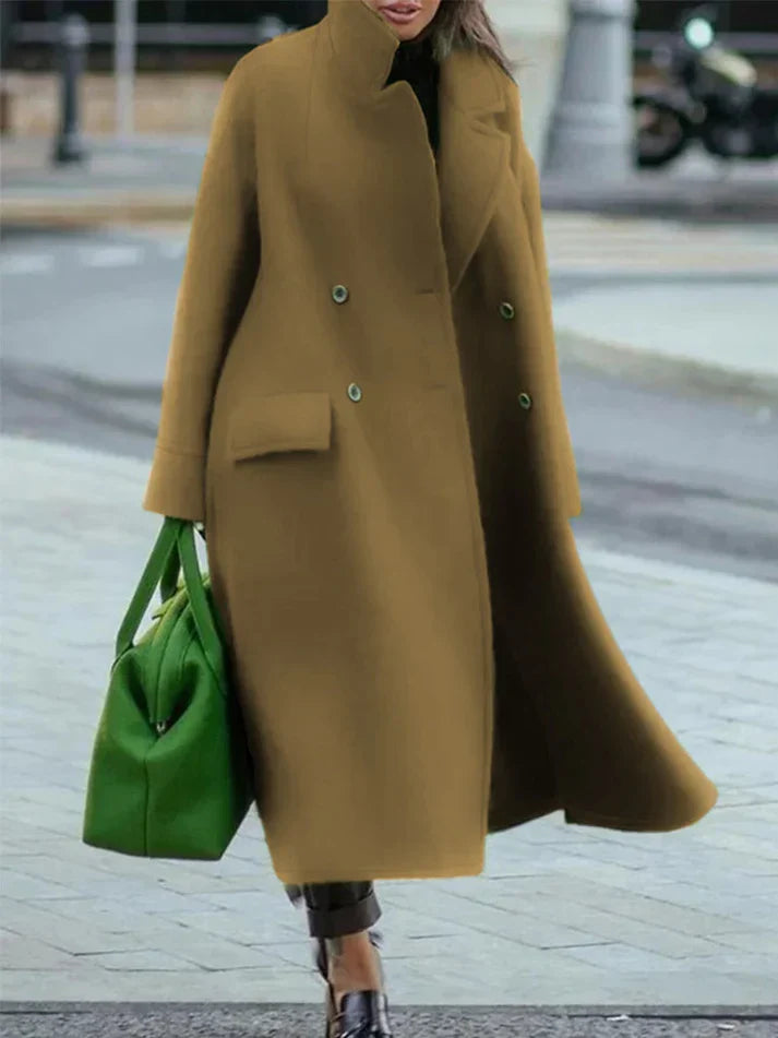 Anaya – Long Wool Coat