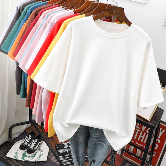 Rhoswen – Oversized Cotton T-Shirt