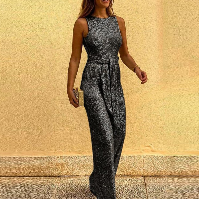 Clarimonde – Sexy Sequin Jumpsuit