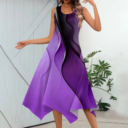 Vishna – Elegant Asymmetric Dress