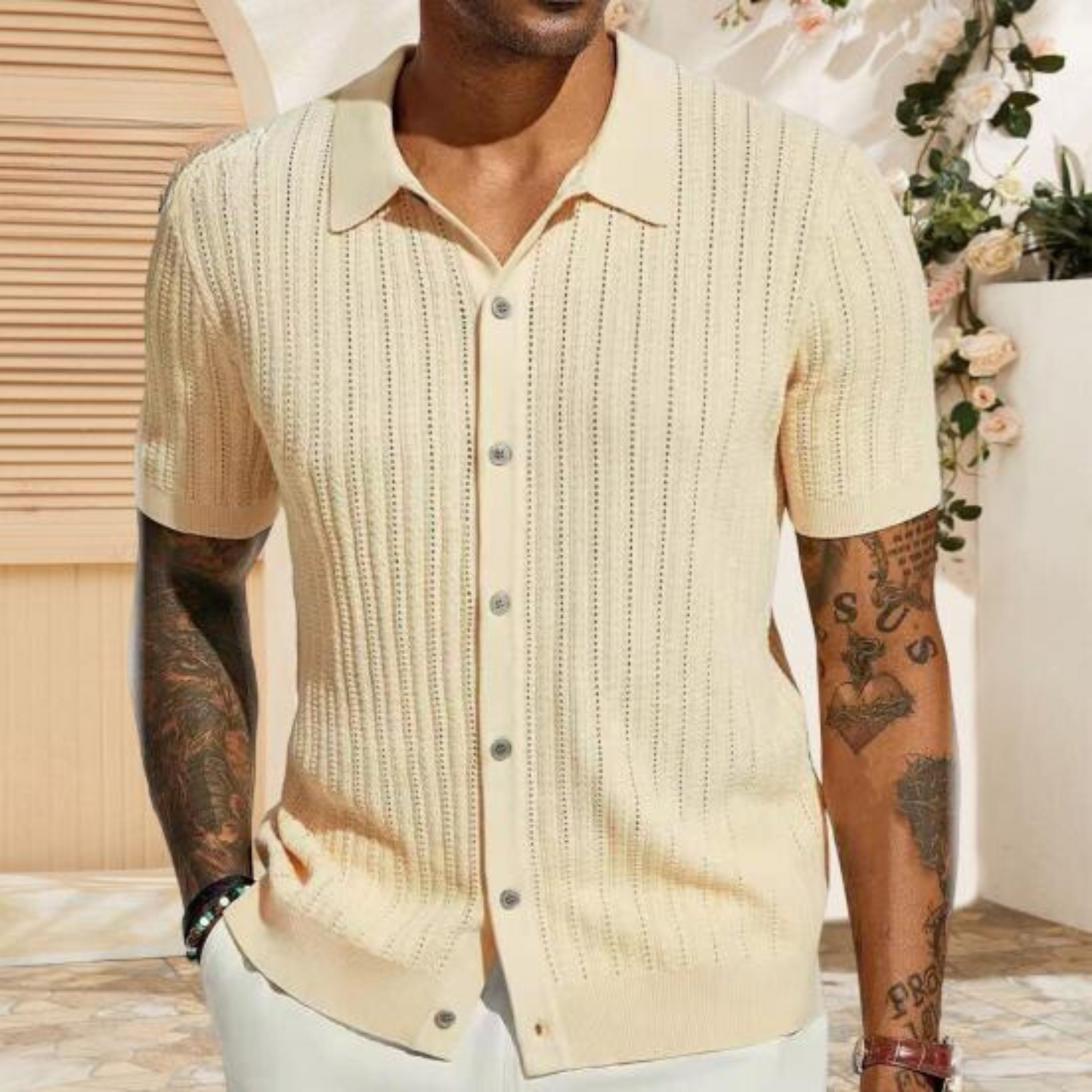 Elbert - Knitted Shirts for Men