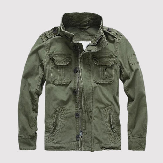 Basil - Retro denim jacket with multiple pockets
