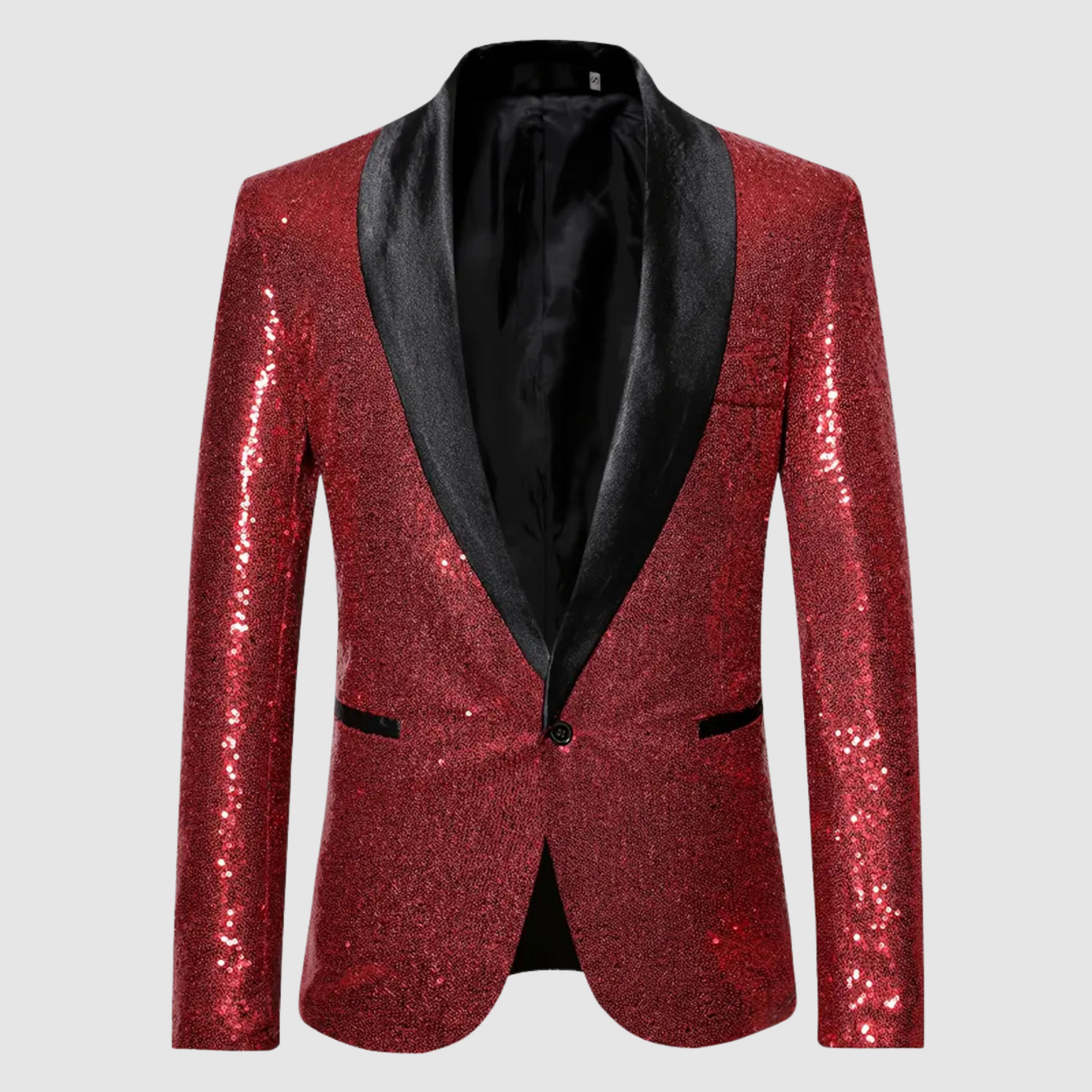Sequin blazer jacket for men