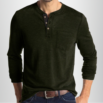 Charles - Men's Long-sleeved T-shirt