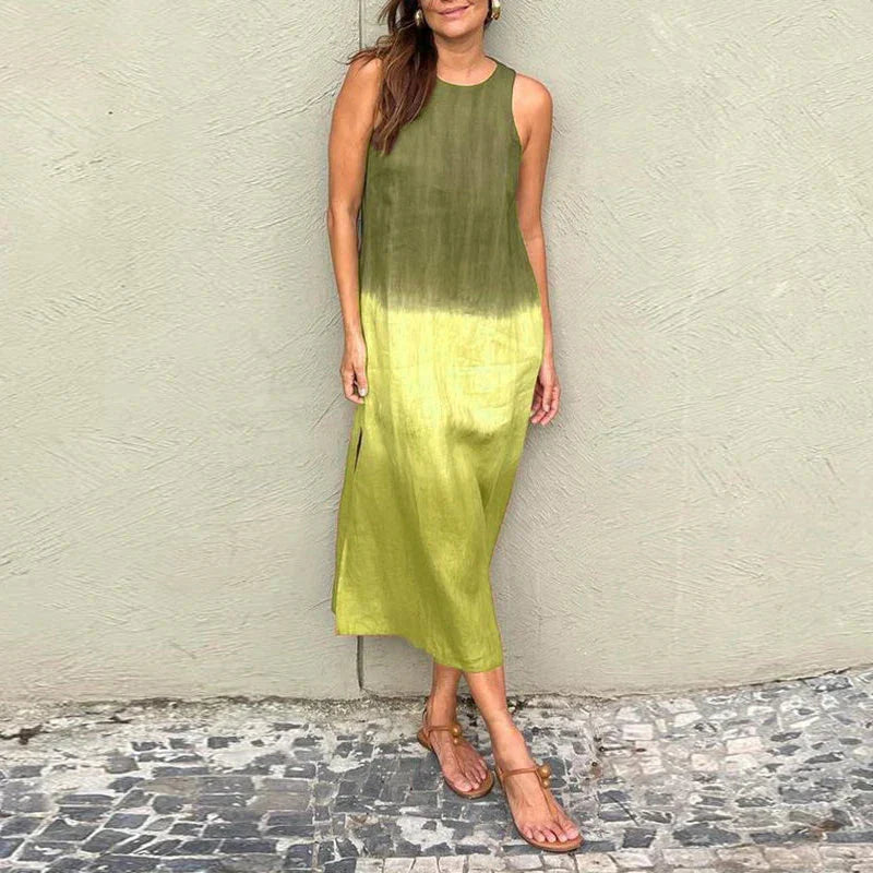 Lyraia – Stylish Vibrant Ombré Dress