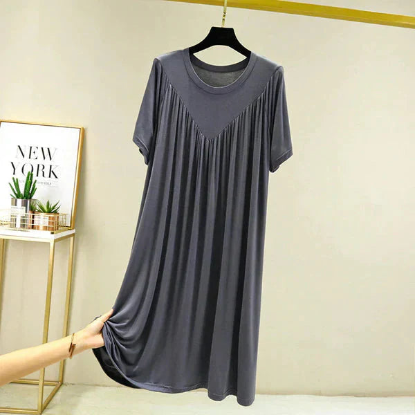 Gellaine – Classic Short-sleeved Loose Dress