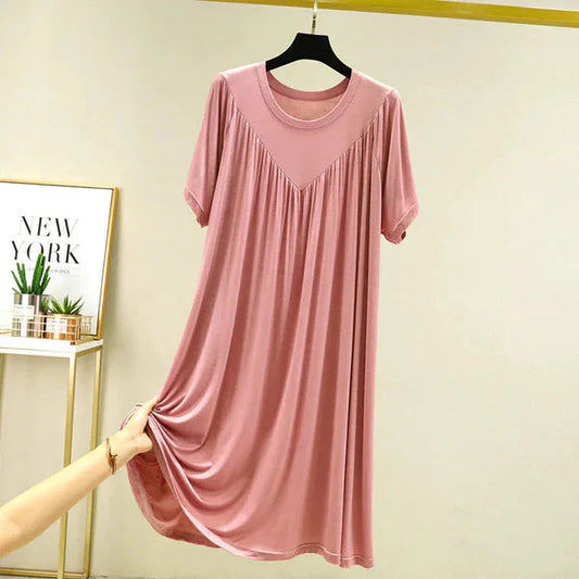 Gellaine – Classic Short-sleeved Loose Dress