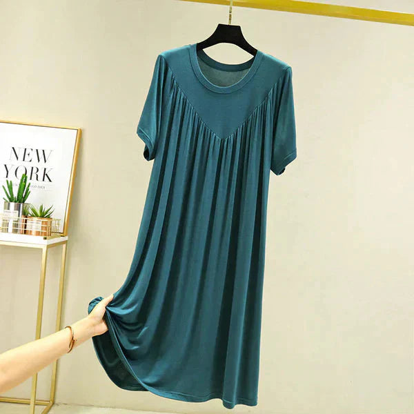 Gellaine – Classic Short-sleeved Loose Dress