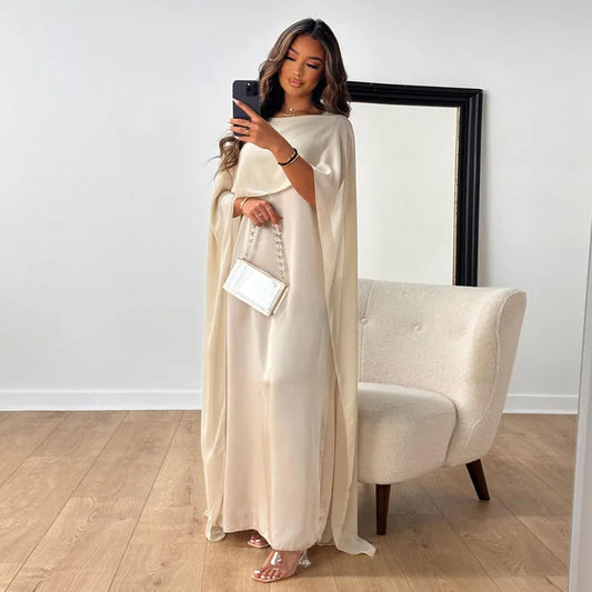 Azalea – Elegant and Luxurious Satin Maxi Dress