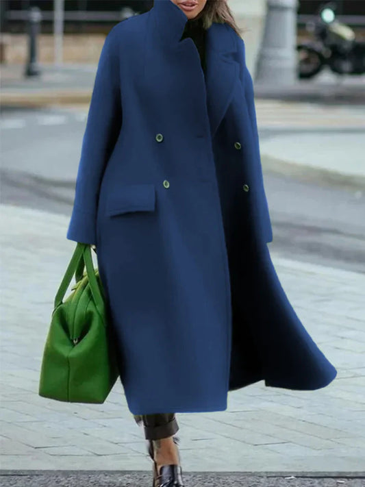 Anaya – Long Wool Coat