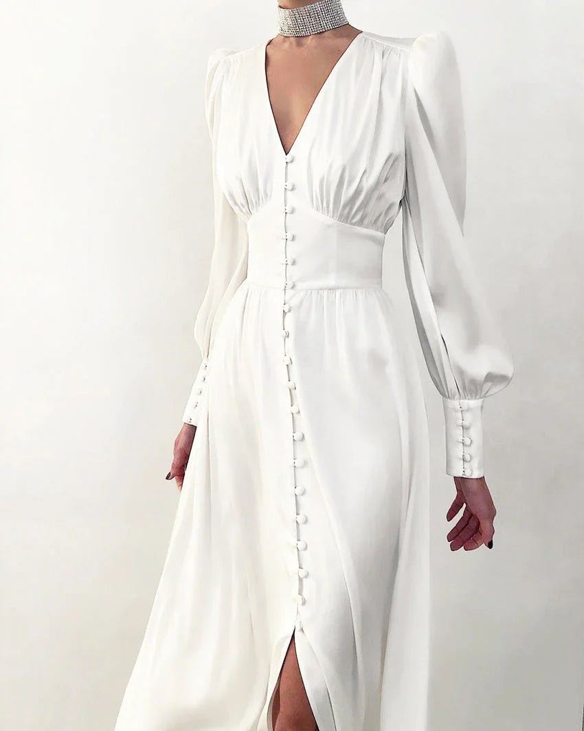 Valienne – Vintage-inspired Satin Midi Dress