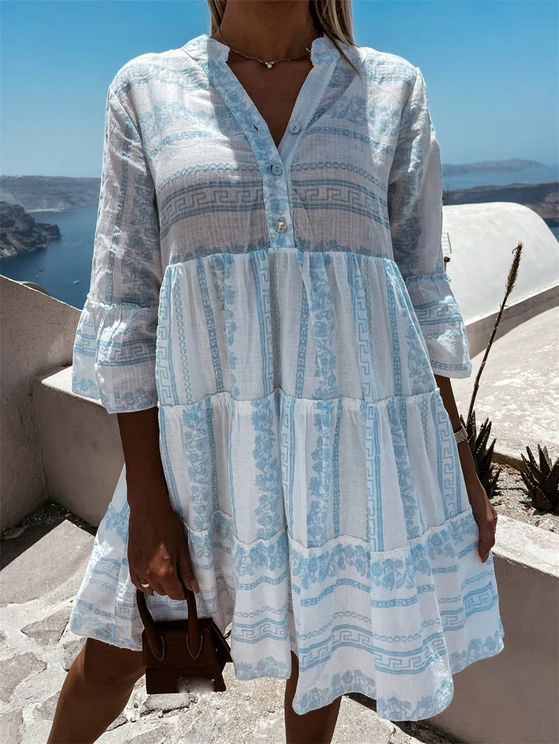 Verna – Stylish Boho Tiered Dress
