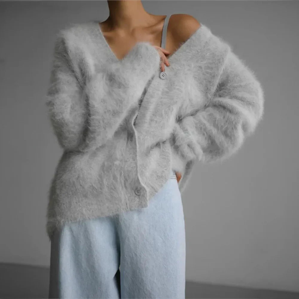 Lacen – High-quality Mohair Cardigan