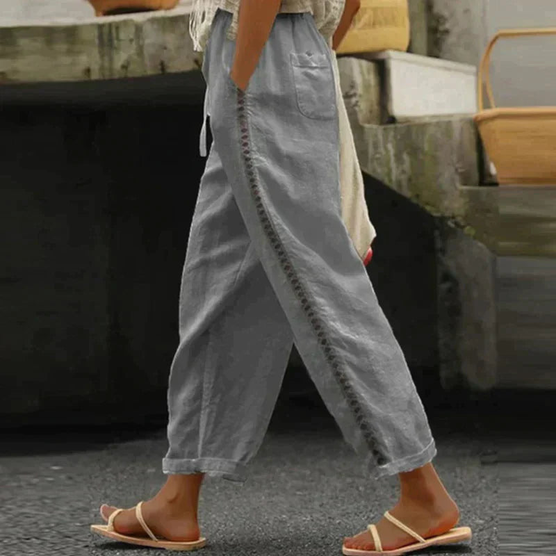 Isoldean – High-quality Linen Trousers
