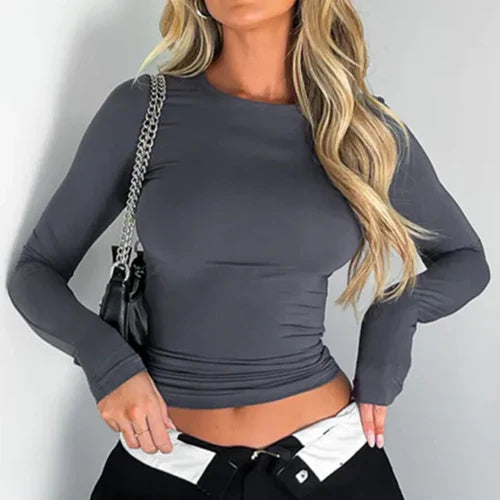 Mariette – Elegant Long-sleeved Top